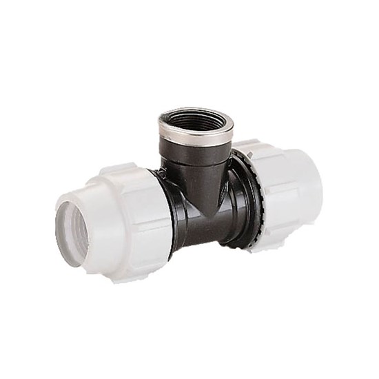 Picture of Plasson 7140 90° Tee, threaded female offtake