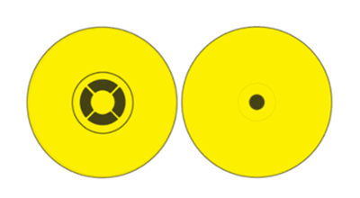 Picture of Scotland Pig Combi 3000® Button | Blank Tag