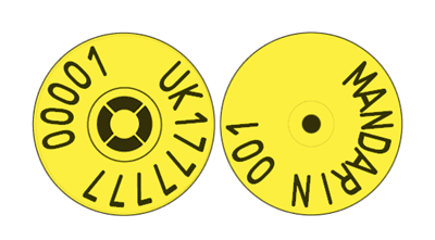 Picture of Northern Ireland Sheep New Run Visual Combi 3000® Button | Layout 3