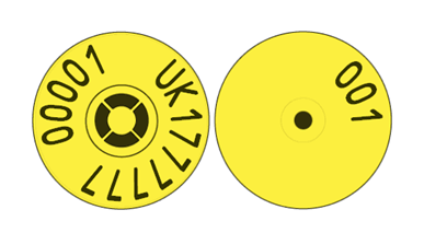 Picture of Northern Ireland Sheep New Run Visual Combi 3000® Button | Layout 4