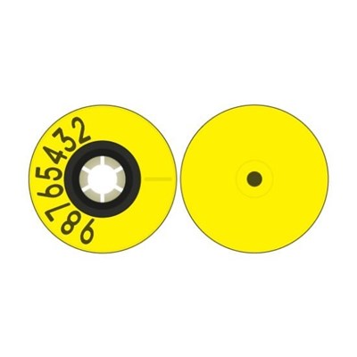 Picture of Northern Ireland Reusable EID Cattle Tag (Displaying last 8 digits of chip number)